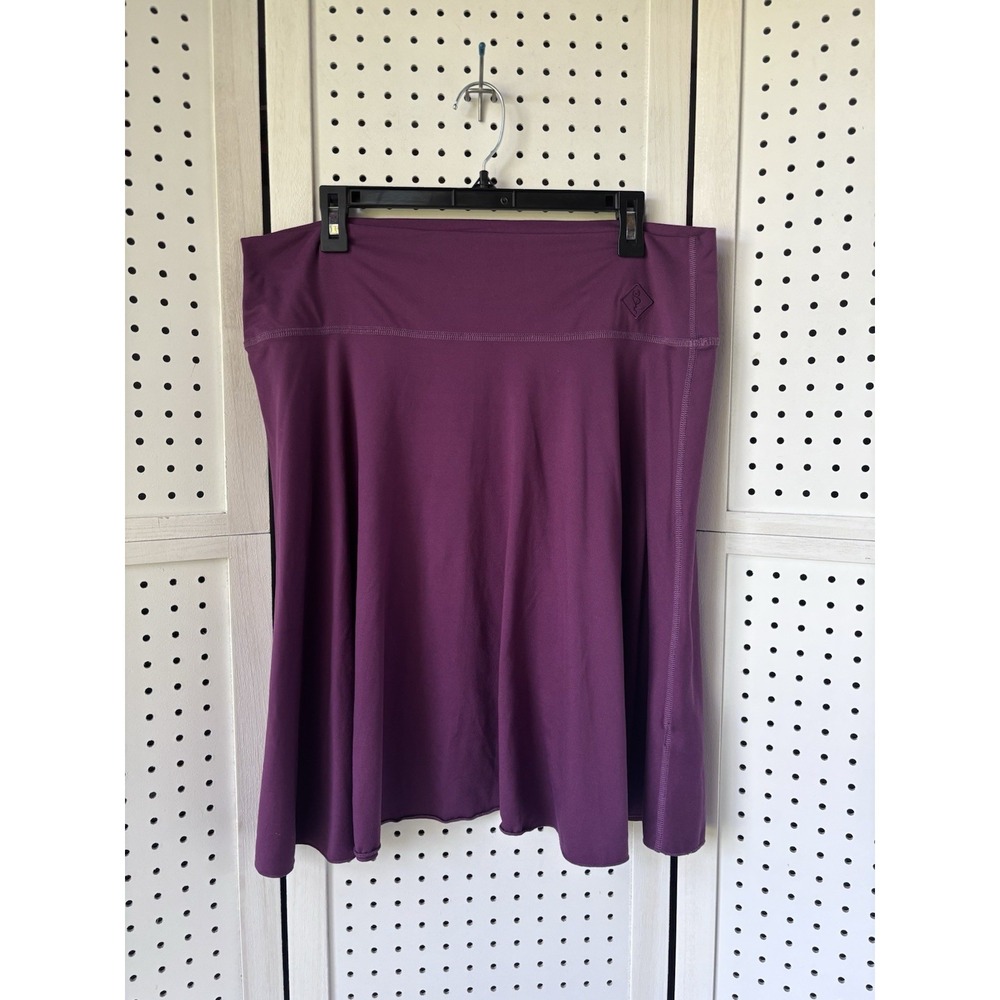 Stonewear Designs A Line Casual Skirt Womens Size XL Burgundy‎ Comfort